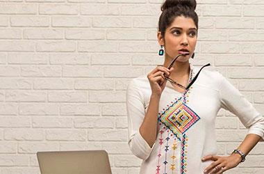 Let your kurti, sweep the boardroom!