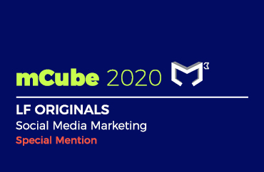 mCube 2020 LF ORIGINALS Social Media Marketing Special Mention