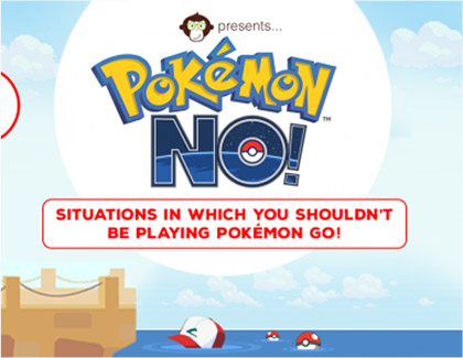 Blog- Pokemon No: 17 Situations Where You Shouldn't Be Playing Pokemon Go