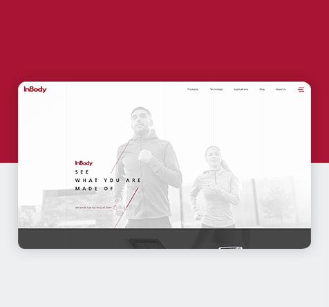 Inbody Website Design